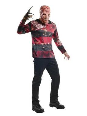 Rubies Adult Freddy Krueger Halloween Costume Medium (32-34)